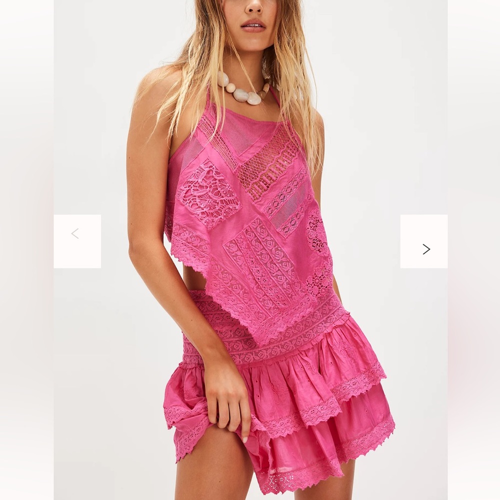 Free People Eleanora 2 Piece Skirt Set